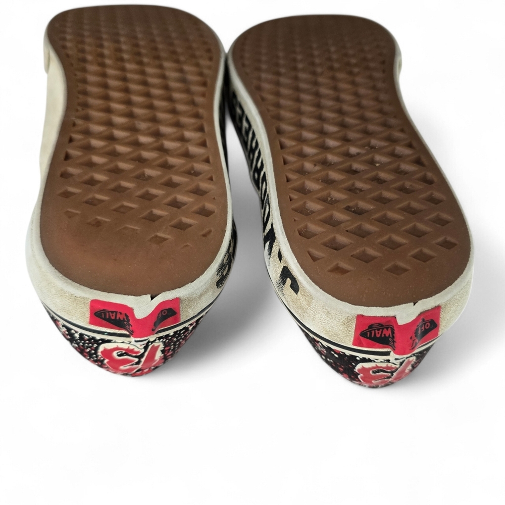Vans Friday the 13th Jason Voorhees Horror Slip-On Shoes Men's 7.5 - Picture 8 of 9
